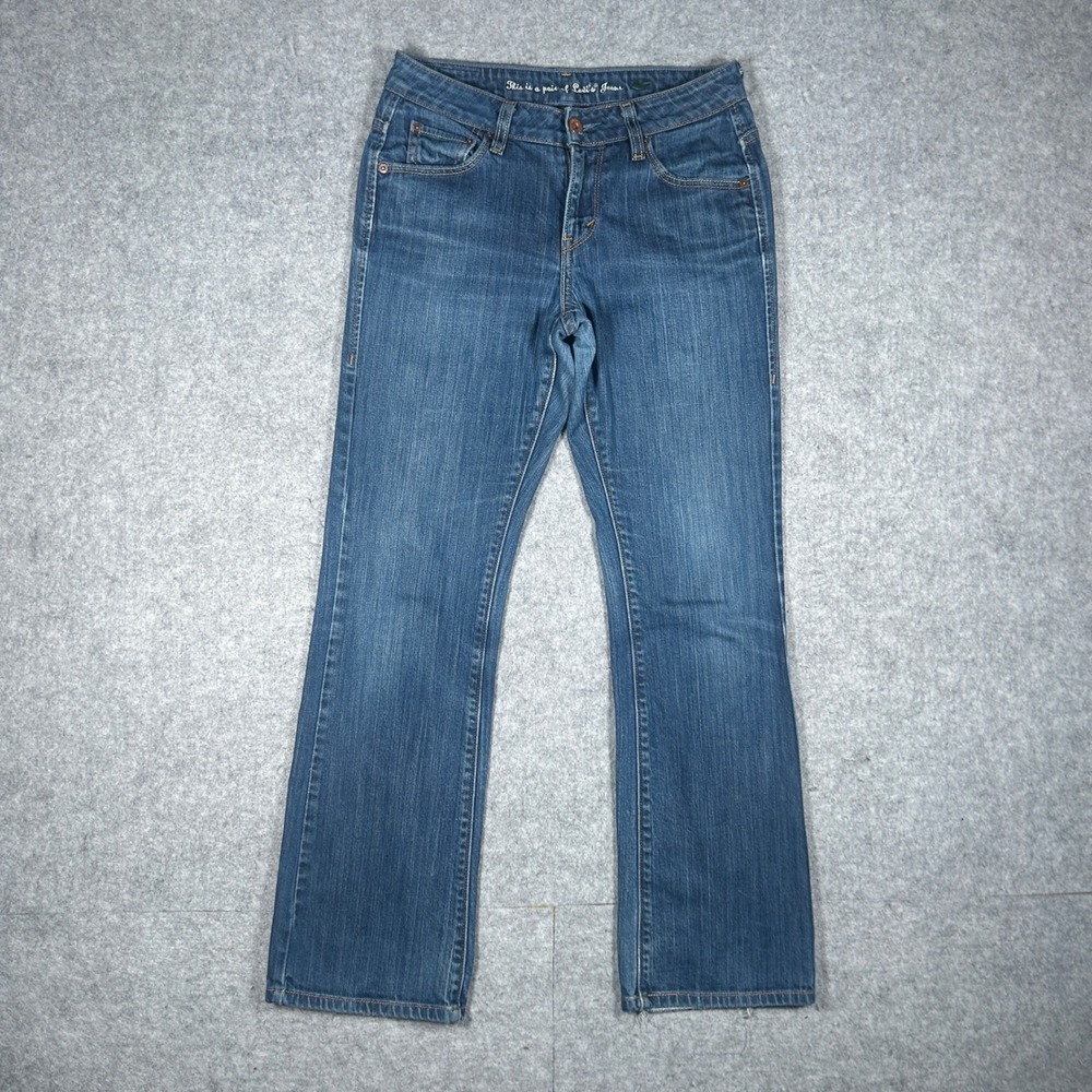 Levi's Denim Jeans Womens 4S/28 Blue Contour Boot Eco Recycled Cotton Stretch